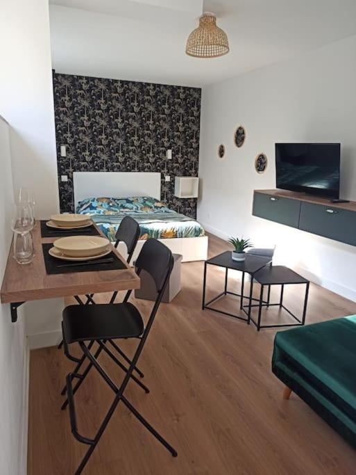 Superbe Appt Avec Cour Et Parking Gratuit A 5Min De La Cite Medievale Carcassone Exterior photo
